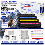 Hp Color Laserjet CB540A Uyumlu Sıfır İthal Toneri CE320, CF210, CRG731, CRG76 CMYK SET