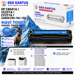 Hp Color Laserjet CB540A Uyumlu Sıfır İthal Toneri CE320, CF210, CRG731, CRG76 CMYK SET