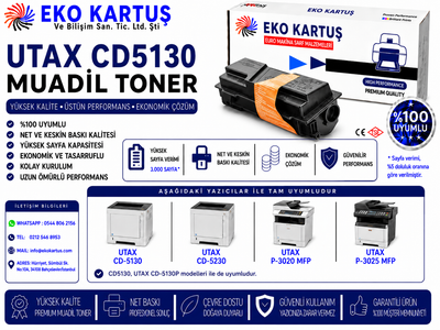 UTAX MUADİL TONER CD5130/1T02MJ0UTC
