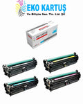 Hp Color LaserJet Enterprise M750N CMYK Uyumlu Sıfır İthal Toneri CE270A (650A) SET