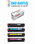 Hp Color LaserJet CM1415fn Uyumlu Sıfır İthal Toneri  CE320A - 128A  SET 4 RENK