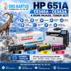 HP CE340A (651A) MUADİL TONER 4 RENK SET