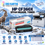 HP 508A (CF360)  SET 4 RENK Muadil Toner   m552/ m553/ m577