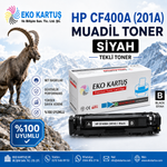 HP  CF400A  SİYAH   201A MUADİL TONER