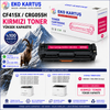 Hp Color LaserJet Pro MFP M479fdw Muadil Toneri CF415X (W2031A)CRG055H4 RENK SET  (CHİPSİZ)YÜKSEK KAPASİTE