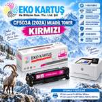HP CF503A KIRMIZI (202A) MUADİL TONER  MG