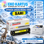 HP CF502 SARI (202A) MUADİL TONER  YL