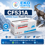 HP MUADİL TONER CF531A (205A) CY