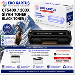 Hp Color LaserJet Pro MFP M281fdw  CF540X (203X) YÜKSEK KAPASİTE MUADİL TONER