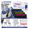 Hp Color LaserJet Pro MFP M281fw Uyumlu Sıfır İthal Toneri CF540A  CRG054  crg 067 crg 045 seti