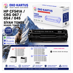 Hp Color LaserJet Pro MFP M281fw Uyumlu Sıfır İthal Toneri CF540A  CRG054  crg 067 crg 045 seti