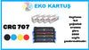 Hp Color Laserjet CM-1017 Uyumlu Sıfır İthal Toneri Q6001-CRG 707 CMYK SET