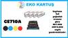 Hp Color Laserjet CP5225n Uyumlu Sıfır İthalToneri CE710A - CE740/307A  SET 4 RENK