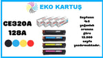 Hp Color LaserJet CM1415fn Uyumlu Sıfır İthal Toneri  CE320A - 128A  SET 4 RENK