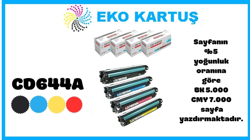 Hp LaserJet Enterprise 500 Color M551n Uyumlu Sıfır İthal Toneri  CD644A (CE400A- CE401A-CE402A-CE403A) 507A 4 RENK SET