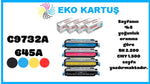 Hp Color Laserjet 5550HDN Uyumlu Sıfır İthalToneri C9732A CMYK SET