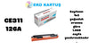 Hp TopShot LaserJet Pro M275nw Uyumlu Sıfır İthal Toneri - CE311A (126A) SİYAH (1000 Sayfa)