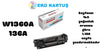 Hp Laserjet Mfp M236sdw Uyumlu Sıfır İthal Toneri ÇİPLİ (W1360A) 136A