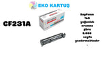 HP LaserJet Ultra MFP M230sdn Uyumlu Sıfır İthal Toner CHIP'SİZ CF231A (31A)