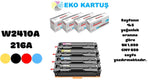 Hp Color LaserJet Pro M182n Uyumlu Sıfır İthal Toneri ÇİPLİ 216A W2410A  4 RENK
