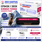 HP CF543X KIRMIZI (203X) YÜKSEK KAPASİTE MUADİL TONER