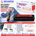 HP CF543X KIRMIZI (203X) YÜKSEK KAPASİTE MUADİL TONER