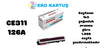 Hp LaserJet Pro 100 Color MFP M175a  Uyumlu Sıfır İthal Toneri - CE311A (126A) KIRMIZI (1000 Sayfa)