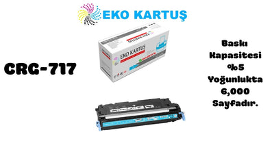 Canon CRG-717 2577B002 Mavi Orijinal Toner
