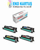 HP Color LaserJet Enterprise CM4540fskm Uyumlu Sıfır İthal Toner CF033A (646A) SET 4 RENK CMYK