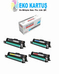 HP Color LaserJet Enterprise CM4540fskm Uyumlu Sıfır İthal Toner CF033A (646A) SET 4 RENK CMYK