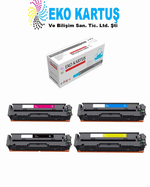 Hp Color LaserJet Pro MFP M281fdn Compatible New Imported Toner CF543X (203X-054X) CMYK SET