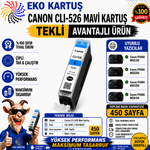 CANON CLI-526 CYAN MUADİL KARTUŞ