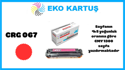 Canon CRG 067 MAGENTA MUADİL TONER