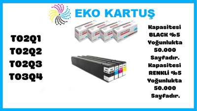 Epson T02Q1/2/3/4 Muadil Kartuş SET 4LÜ PAKET