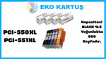 Canon Canon PGI-550XL  Muadil Kartuş Seti