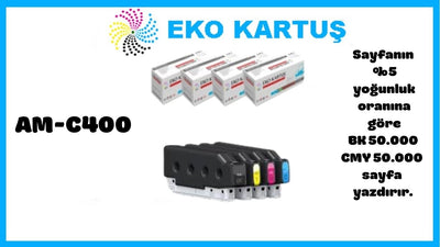 Epson  AM-C400  SET 4 RENK Muadil Kartuş