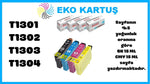 Epson Stylus B42WD 4 renk MUADİL KARTUŞ  (T1301 - T1302 -T1303 - T1304)