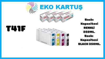 Epson T41F Muadil  Kartuş SET 4 LÜ PAKET