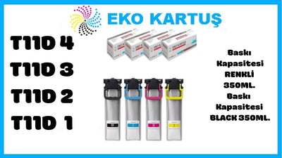 Epson T11D Muadil Kartuş Seti C13T11D