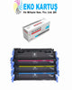 Hp Color Laserjet CM-1017 Uyumlu Sıfır İthal Toneri Q6001-CRG 707 CMYK SET