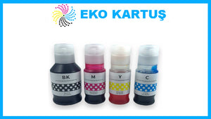 Canon Gı-41 G1420-G-2420-G2460-G3420-G3460 1 Set 4 RenK MUADİL MÜREKKEP