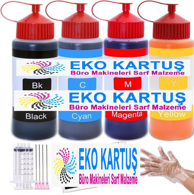 Canon MX Serisi Uyumlu Mürekkep Seti (4x500 ml) 15000 Sayfa Baskı - Main view