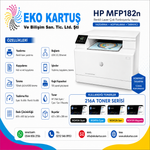 HP Color LaserJet Pro MFP M182n Renkli-Netwokl-Ucuz Tonerli