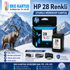 HP DeskJet 3320 HP 27 SİYAH VE 28 RENKLİ SET
