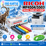 RİCOH  MP4504/5503 MUADİL TONER  4 RENK SET