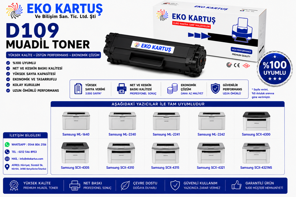 SAMSUNG SCX4300 Muadil Toner