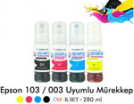 EPSON 103 Uyumlu Mürekkep 4 Renk - Main view