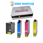 Epson 27XL Yüksek Kapasiteli Uyumlu Kartuş SET 4'LÜ PAKET