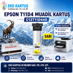 Epson T11D4 YELLOW Yüksek Kapasiteli Muadil Kartuş C13T11D440   C5890DWF / C5390DW