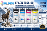 Epson WorkForce Pro WF-C879RD3TWFC BAM   KARTUŞU  MUADİL SET 4 RENK T05A100 /T05A200 /T05A300 /T05A400